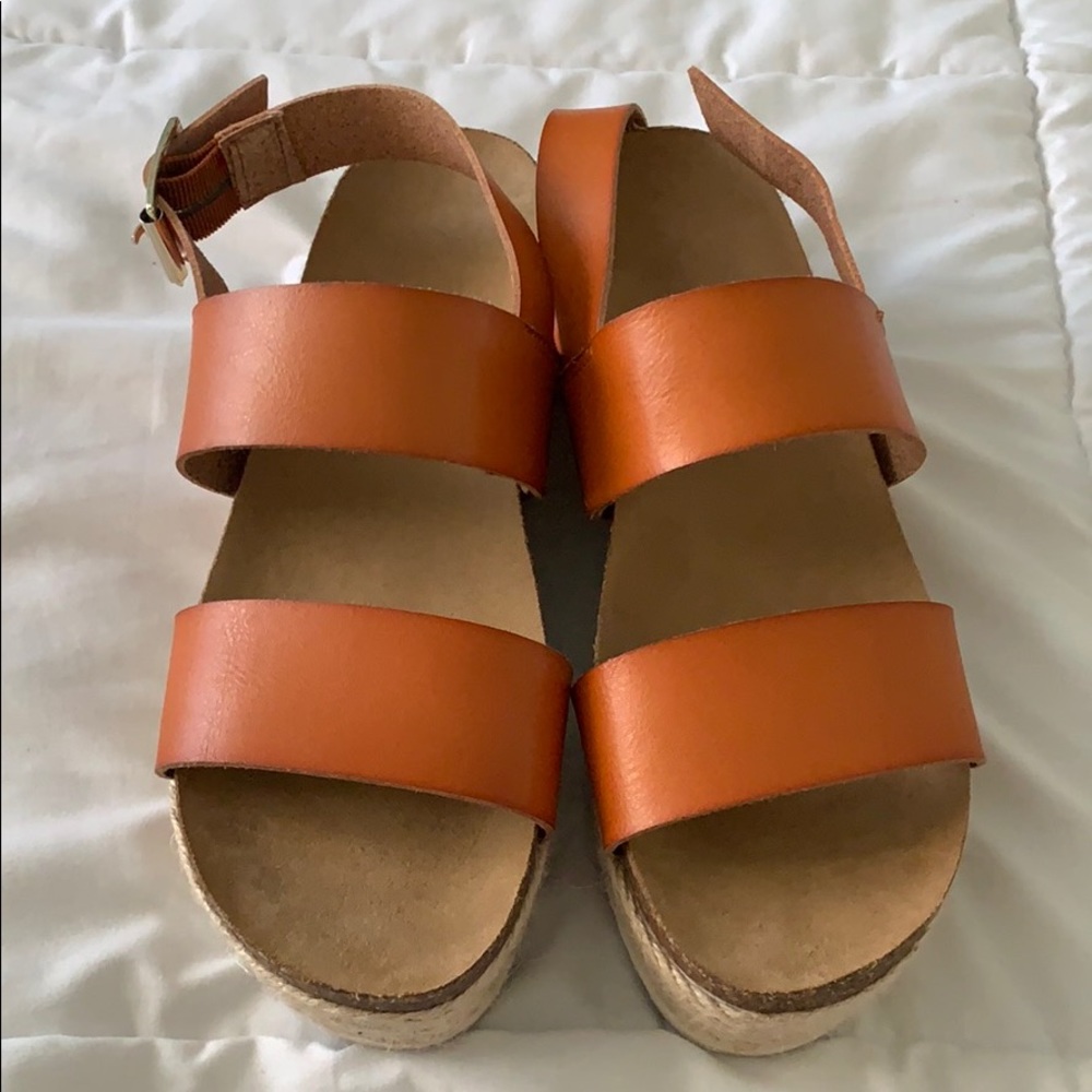 New direction sandals; worn once